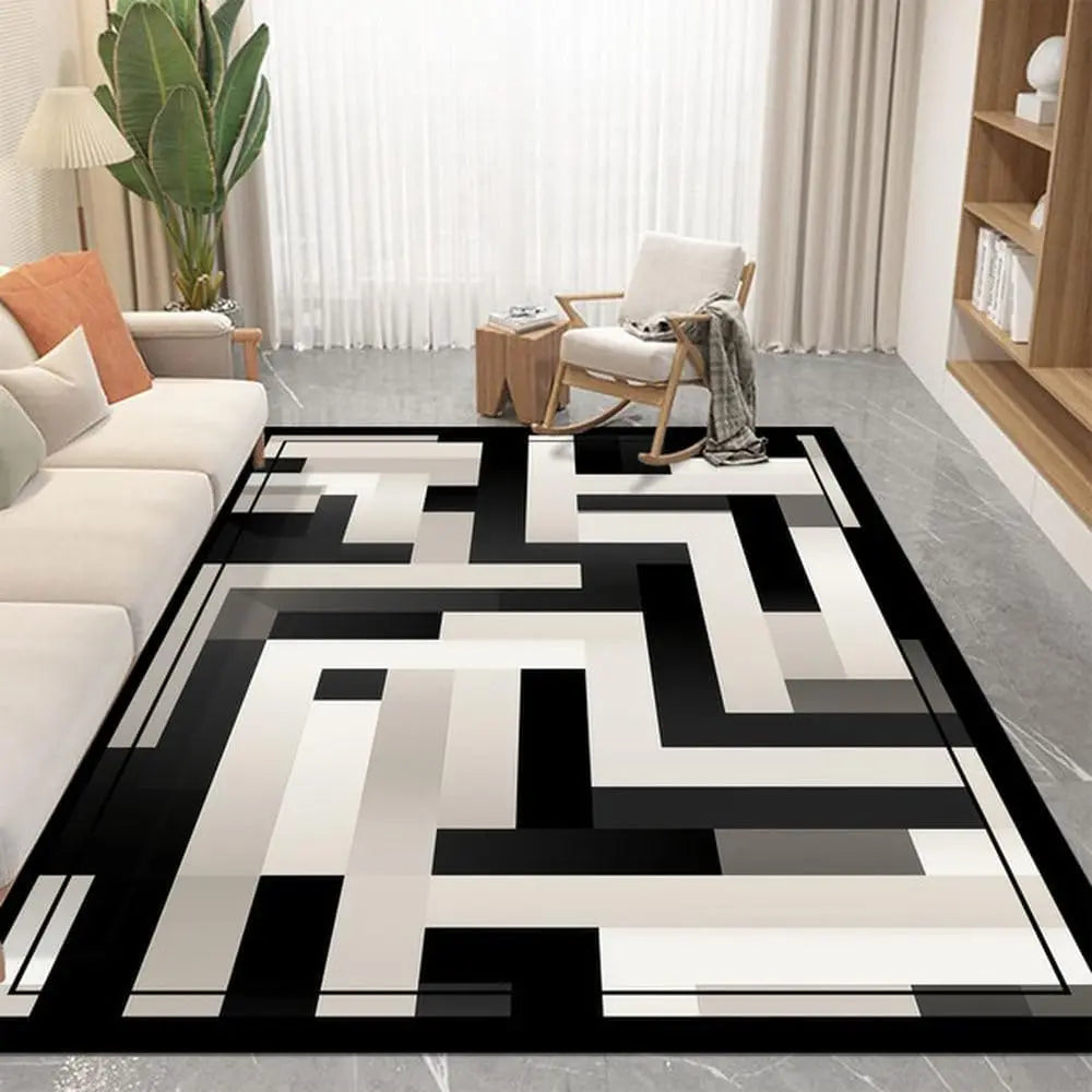 Tapis Contemporain Doux – Style et Confort En Harmonie