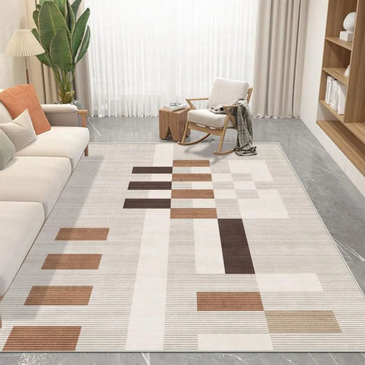 Tapis Graphique Chic – L’Art du Design Moderne