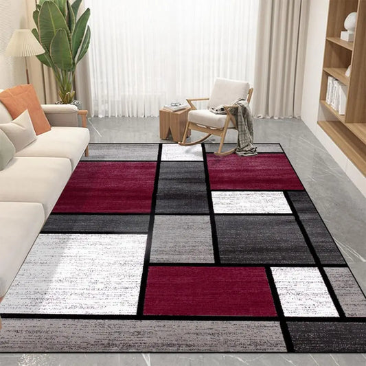 Tapis Moderne en Textures Subtiles – Raffinement et Simplicité