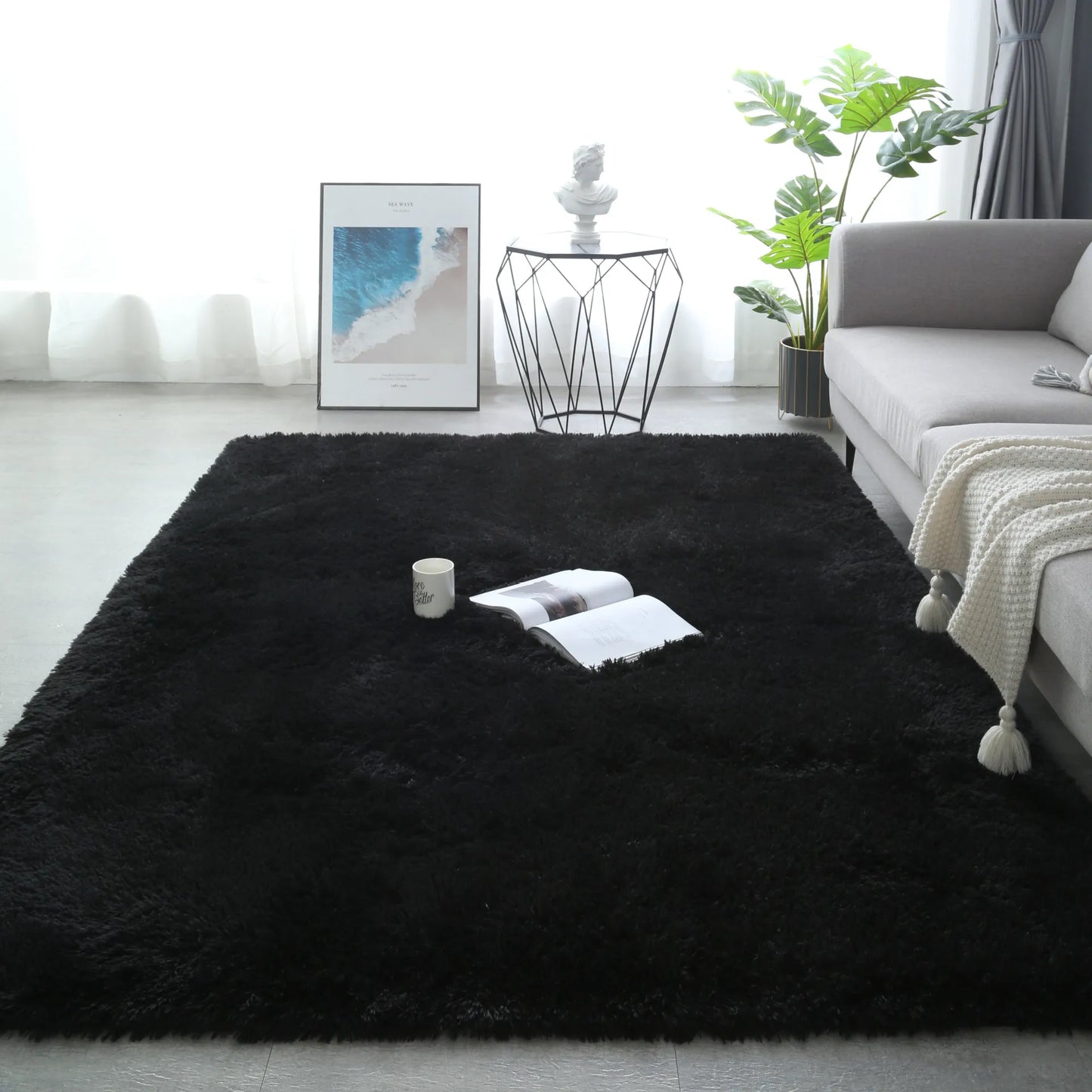 Tapis Classique Noir