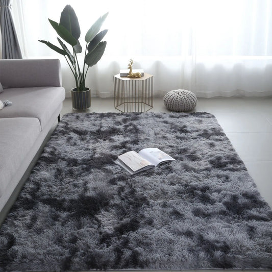 Tapis Classique Gris et Noir