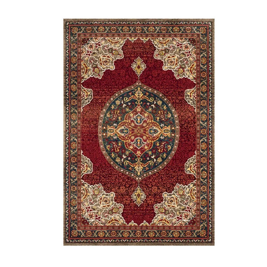 Tapis Bohème Multicolore – Motifs Ethniques Originaux
