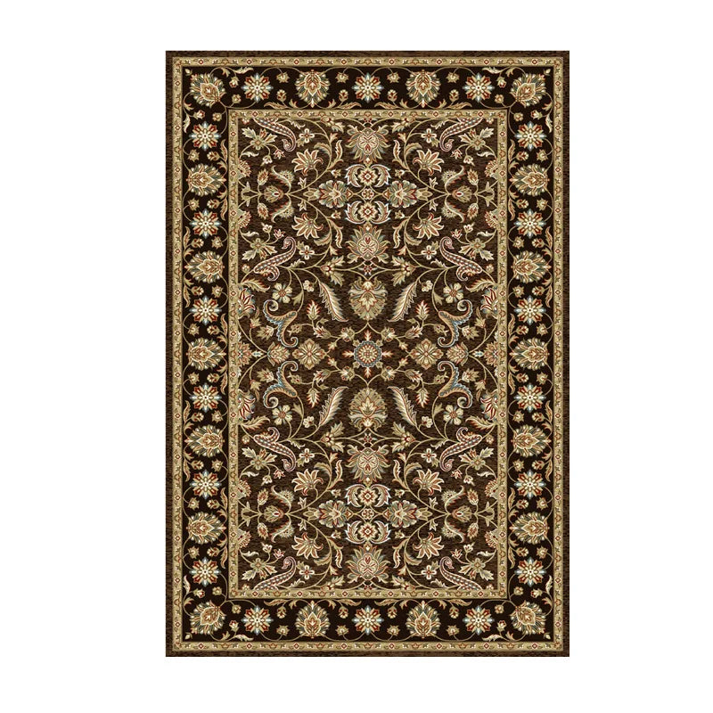 Tapis Bohème Chic Beige & Bleu – Design Géométrique Moderne